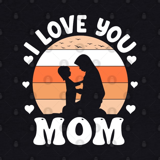 I Love You Mom Heart by DasuTee